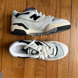 New Balance 550 White Black Sneakers